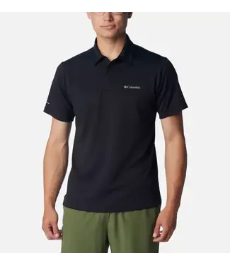 COLUMBIA Columbia Men's Black Mesa Polo Tee