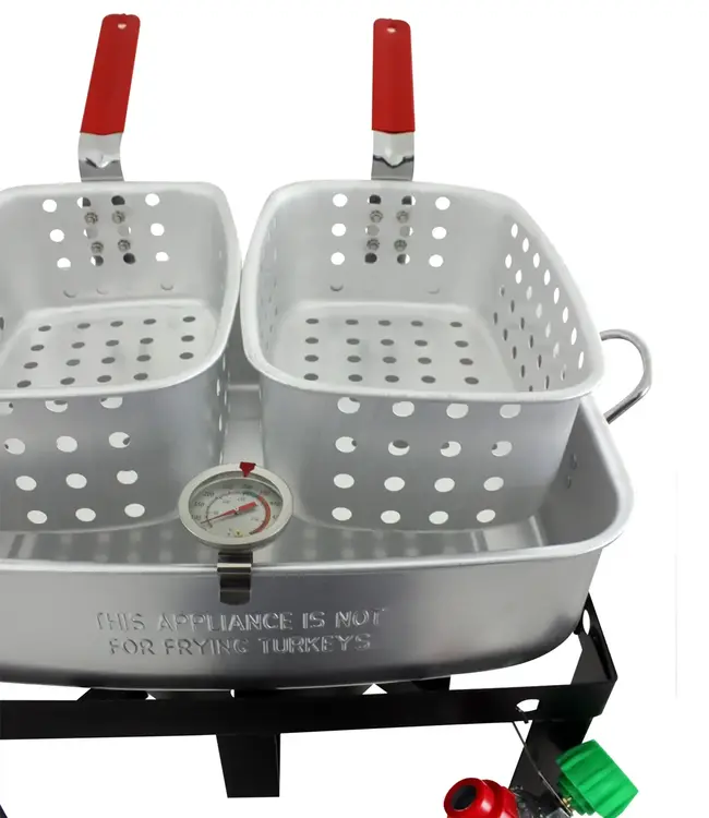 Chard 18QT Dual Basket Fryer