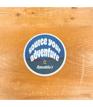 RAMAKKO'S Ramakko's Source your Adventure Sticker