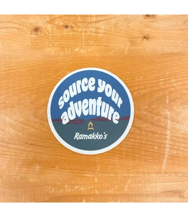 Ramakko's Source your Adventure Sticker