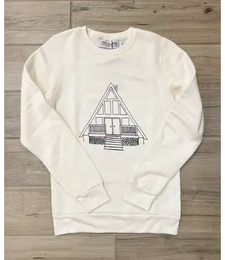POPLAR & PINE Poplar & Pine A-Frame Crew Sweater