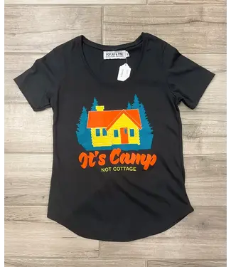 POPLAR & PINE Poplar & Pine Women's It's Camp Not Cottage Tee