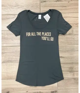 POPLAR & PINE Poplar & Pine Women's Places You'll Go Tee