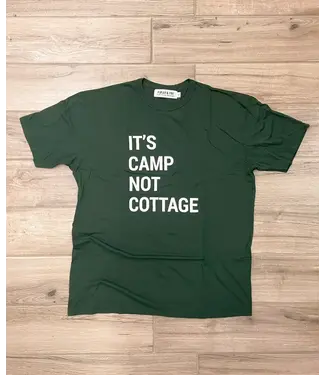 POPLAR & PINE Poplar & Pine Men's It's Camp Not Cottage Tee