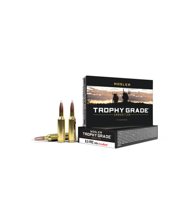 Nosler Trophy Grade 6.5 PRC 140GR Accubond