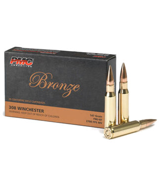 PMC Bronze 308WIN 147GR FMJ [200RND BULK]