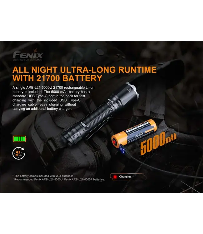 Fenix Tk16 V2.0 Tactical Flashlight