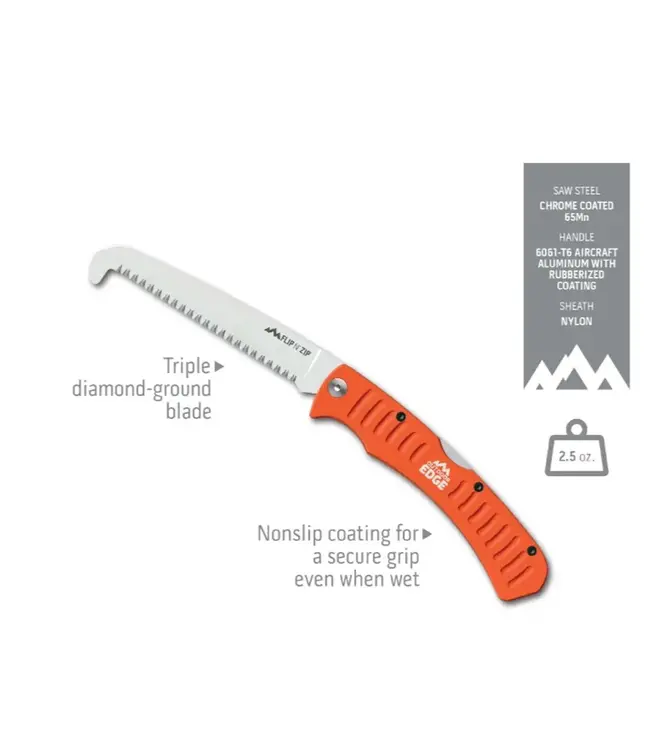 Outdoor Edge 4.5" FLIP N' ZIP™4.5" FLIP N' ZIP Aluminum Handle Folding Saw