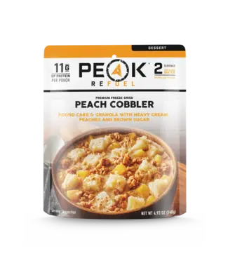 PEAK REFUEL Peak Refuel Peach Cobbler