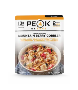 PEAK REFUEL Peak Refuel Mountain Berry Cobbler