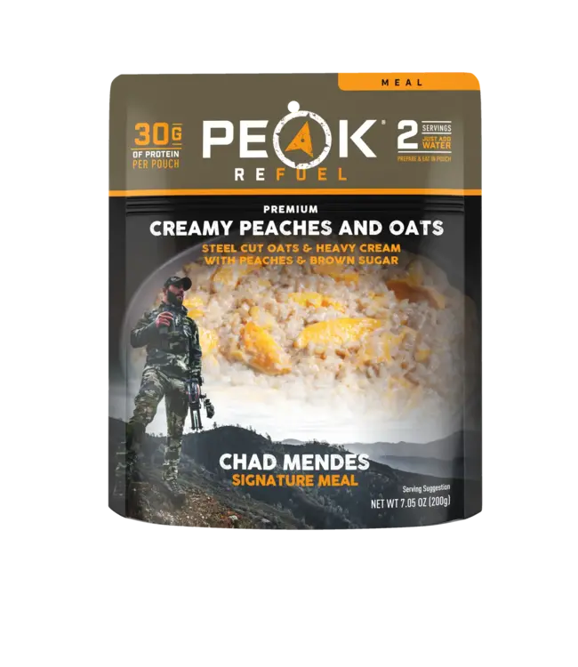 Peak Refuel Creamy Peaches and Oats