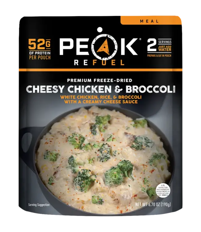 Peak Refuel Cheesy Chicken & Broccoli