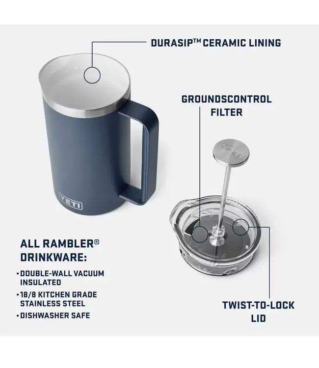 Yeti 1L French Press