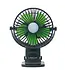 LitezAll Rechargeable Clip On Fan with Light