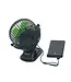LitezAll Rechargeable Clip On Fan with Light