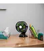 LitezAll Rechargeable Clip On Fan with Light