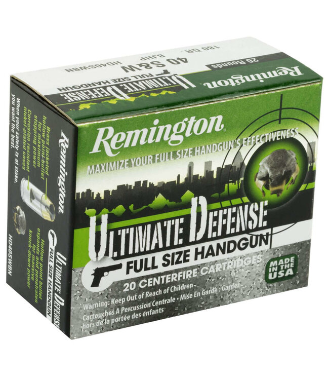 Remington Ultimate Defence Ammo