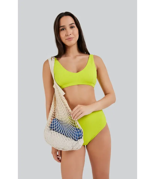 Fig Clothing Resia Swim Bottom High Waist