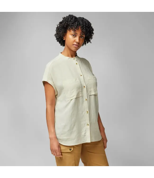 Fjallraven Women's Övik Hemp Short Sleeve Shirt