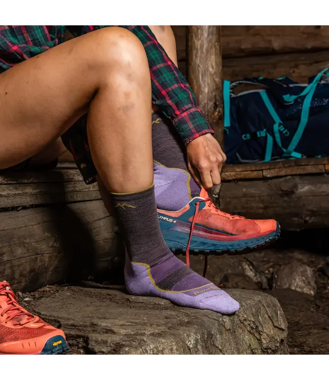Darn Tough Women's Light Hiker Micro Crew Lightweight Hiking Sock