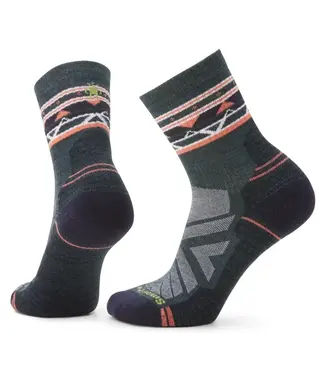 SMARTWOOL Smartwool Women's Hike Zig Zag Valley Mid Crew Socks