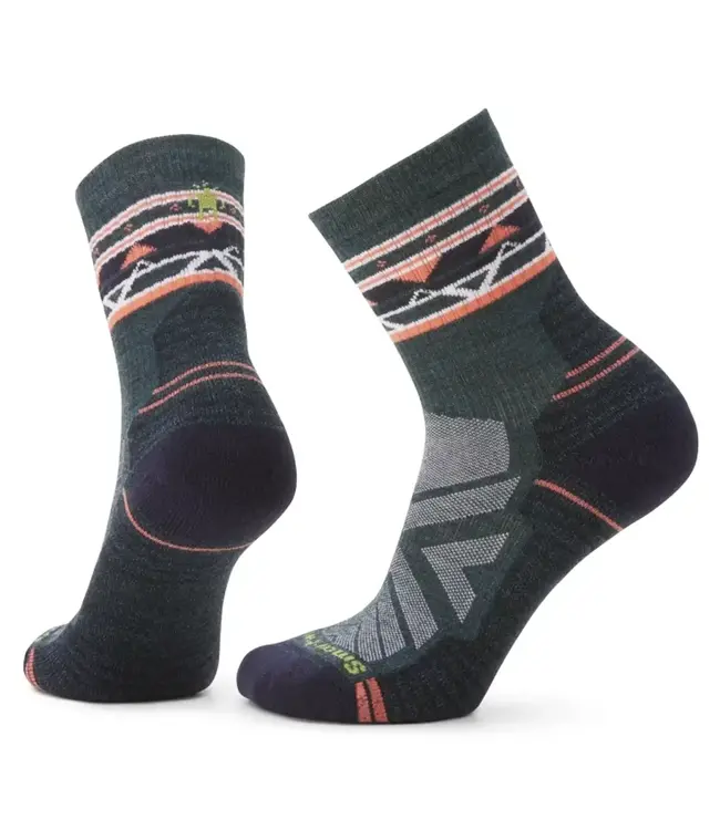 Smartwool Women's Hike Zig Zag Valley Mid Crew Socks