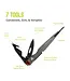 True Tools & Blades Tweezer Tool+ 7-In-1 Multi-Tool