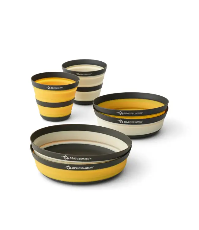 Sea To Summit Frontier Ultralight Collapsible Dinnerware Set - (6 Piece)
