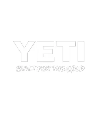 YETI Yeti Window Decal - White