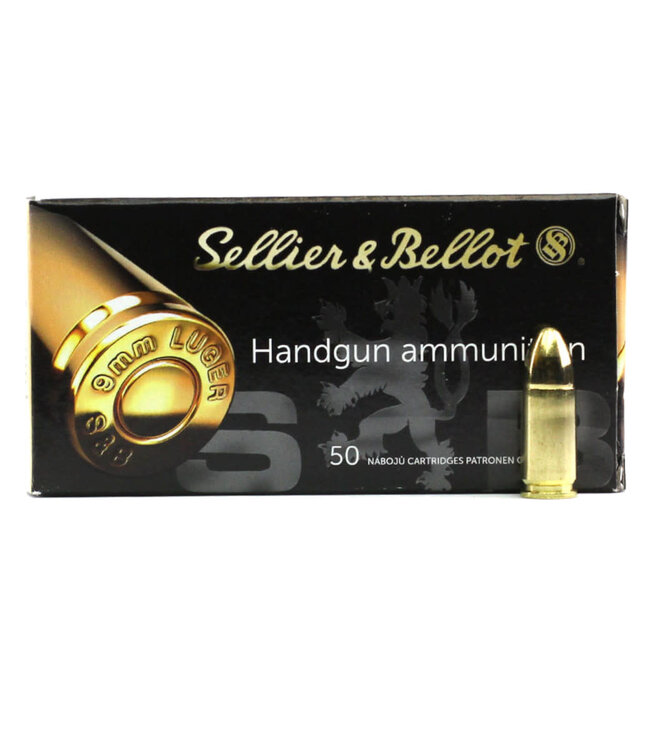 Sellier and Bellot 9MM 124GR FMJ [1000RND BULK]