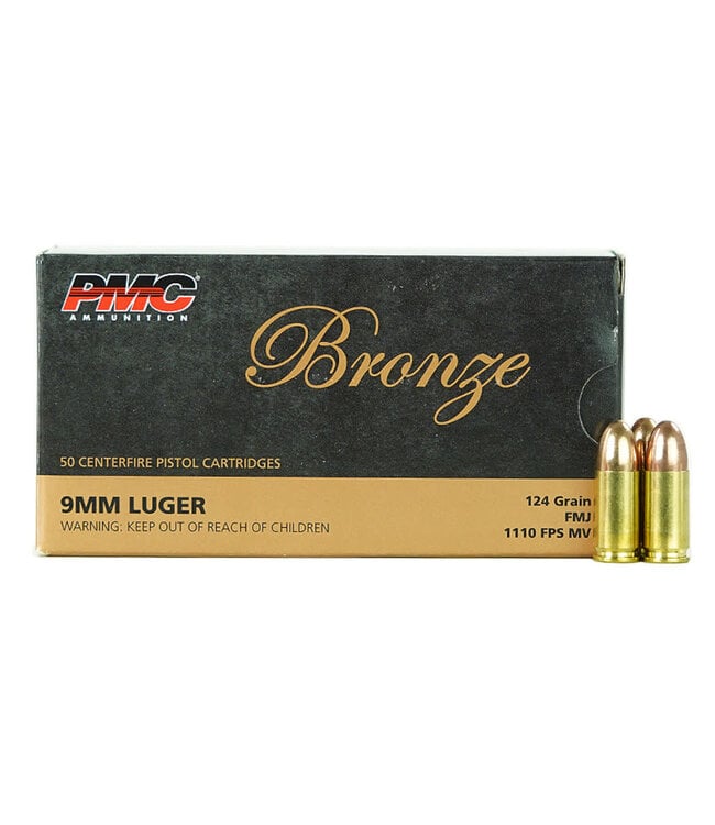 PMC Bronze 9MM 124GR FMJ [1000RND - BULK]