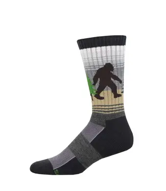 SOCK SMITH Sock Smith Men's Compass Wool Sasquatch Out Socks