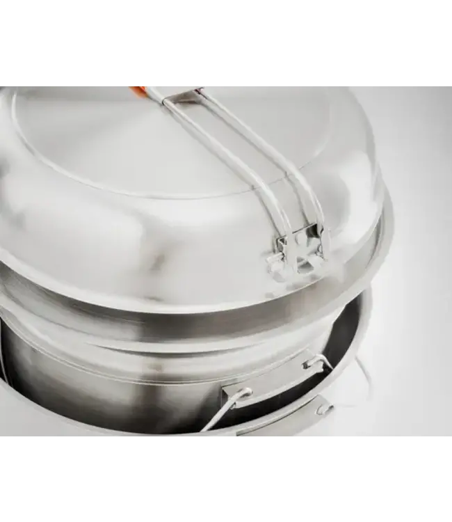 GSI Outdoors Glacier Stainless Troop Cookset