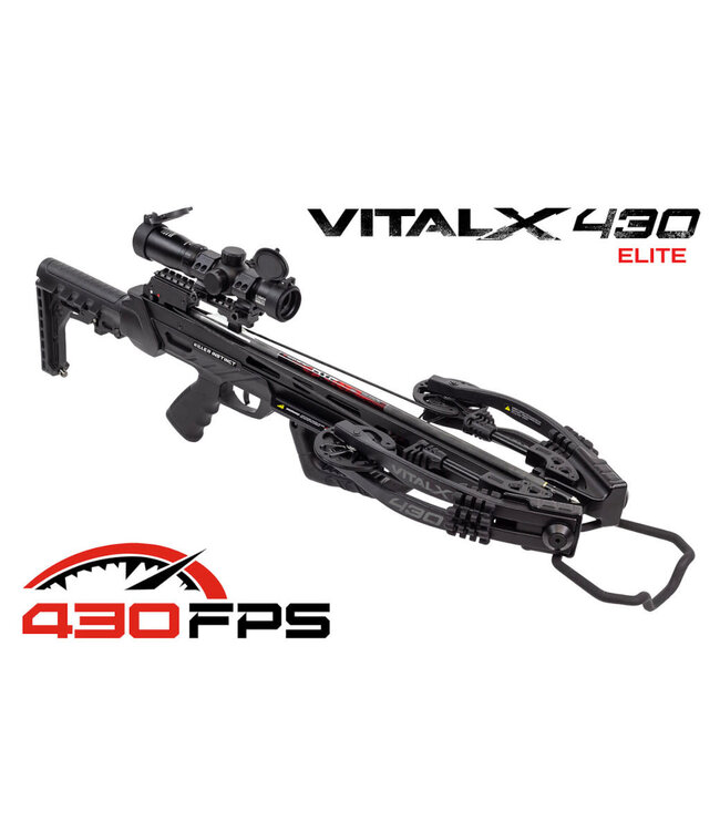 Killer Instinct Vital-X 430 Elite Crossbow Package