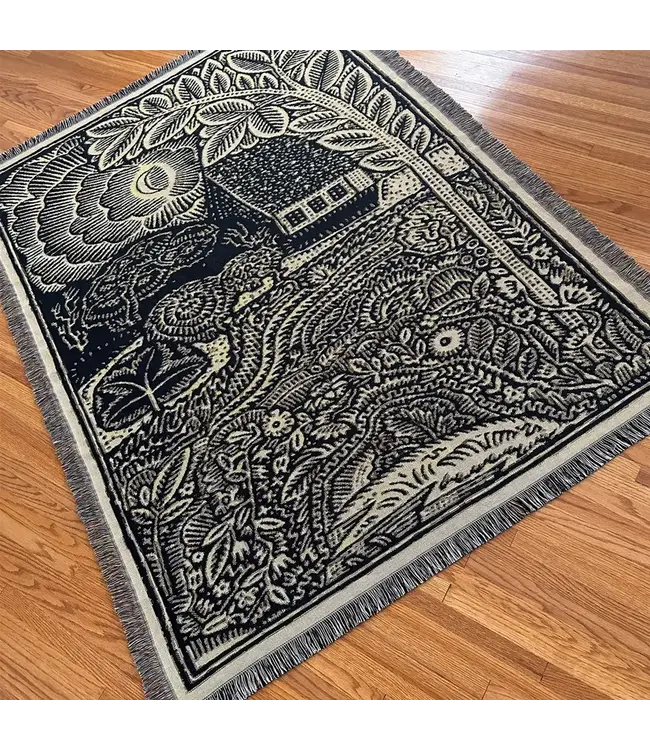 Pika & Bear Cabin Design Jacquard Throw