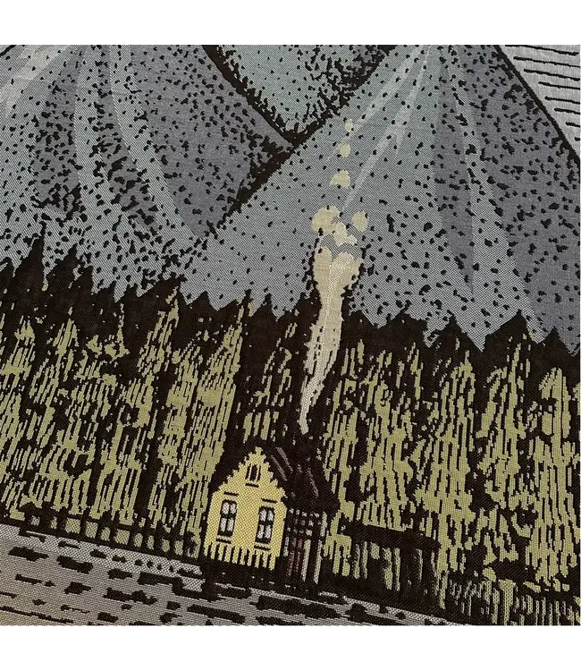 Pika & Bear Cabin Design Jacquard Throw