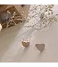 Pika & Bear "Total Eclipse Of The Heart" Heart Stud Earrings