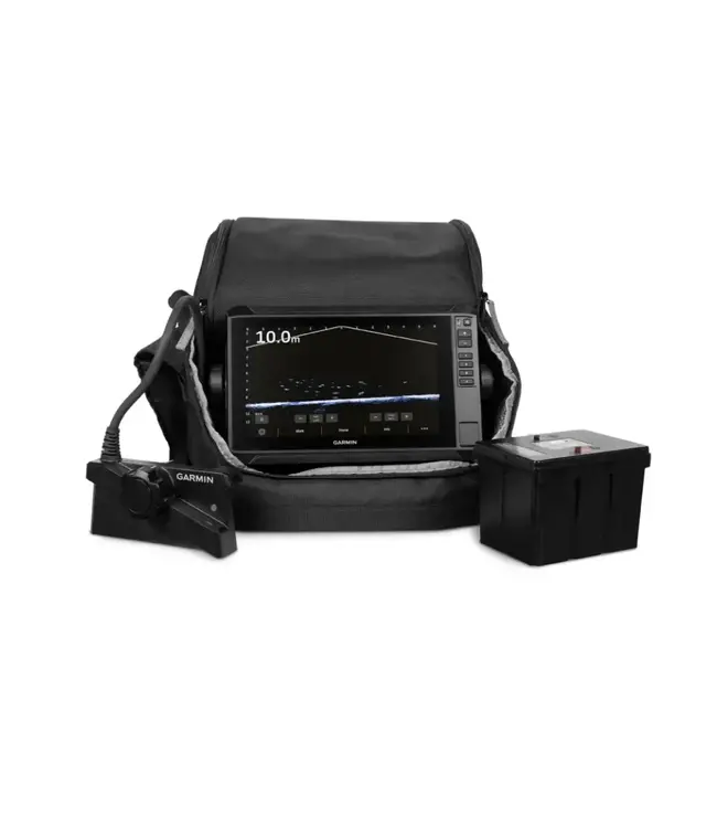 Garmin LiveScope Plus Lithium-ion Ice Fishing Bundle - UHD2 95sv | 9" | LVS34-IF Transducer
