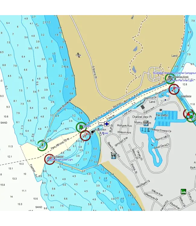 TrakMaps Marine Ontario For Garmin GPS