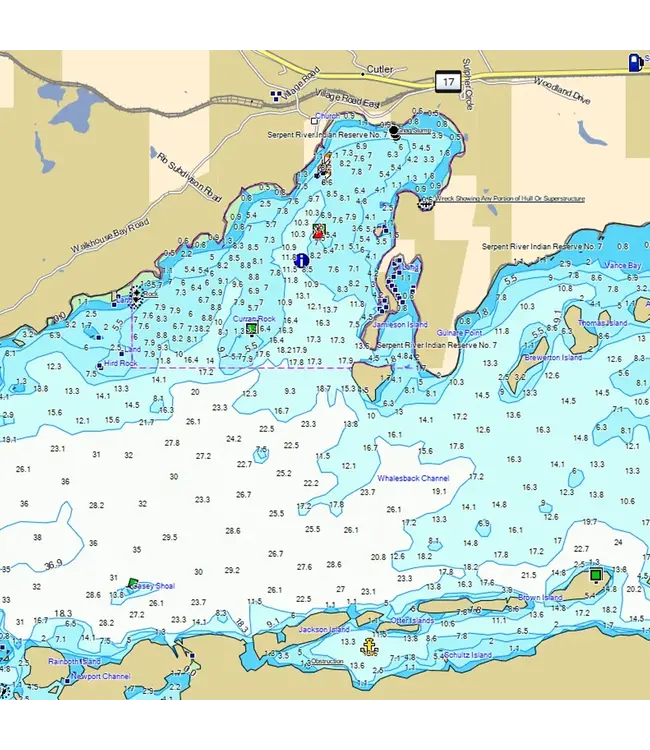 TrakMaps Marine Ontario For Garmin GPS