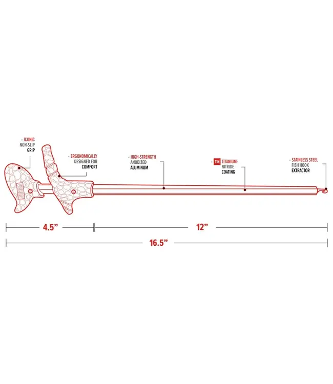 Bubba 12" Hook Extractor