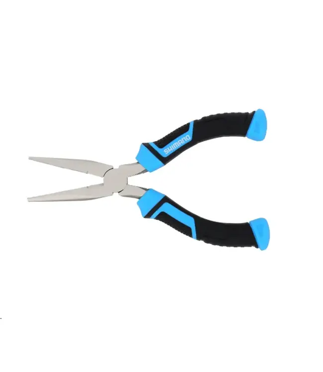 Shimano Silver Nickel Long Nose Pliers