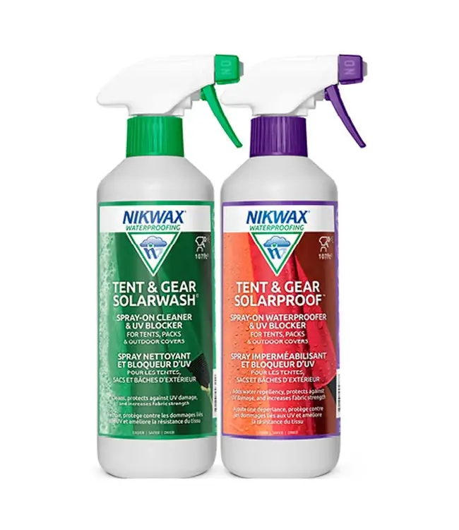 Nikwax Tent & Gear SolarProof Duo Pack - 500 ml
