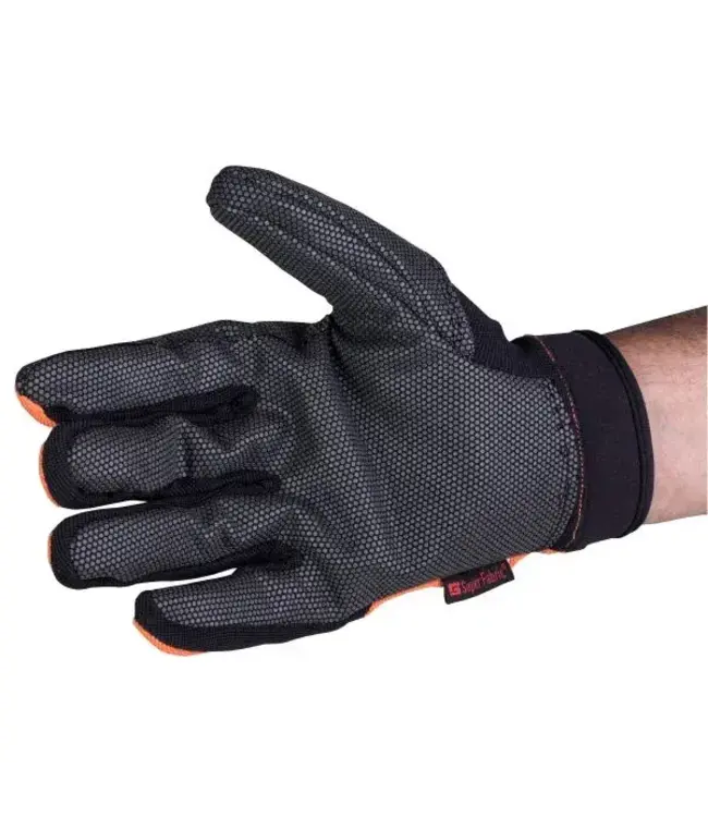 Lindy Fish Handling Glove - Orange - Large, Right Hand