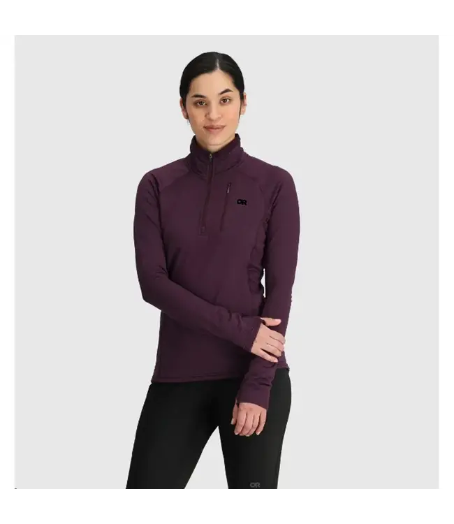 Outdoor Research Women's Vigor Grid Fleece Quarter Zip