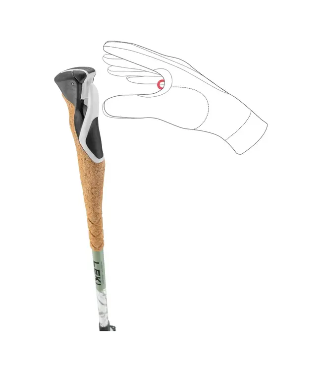 Leki Poles Cross Trail Carbon Pole