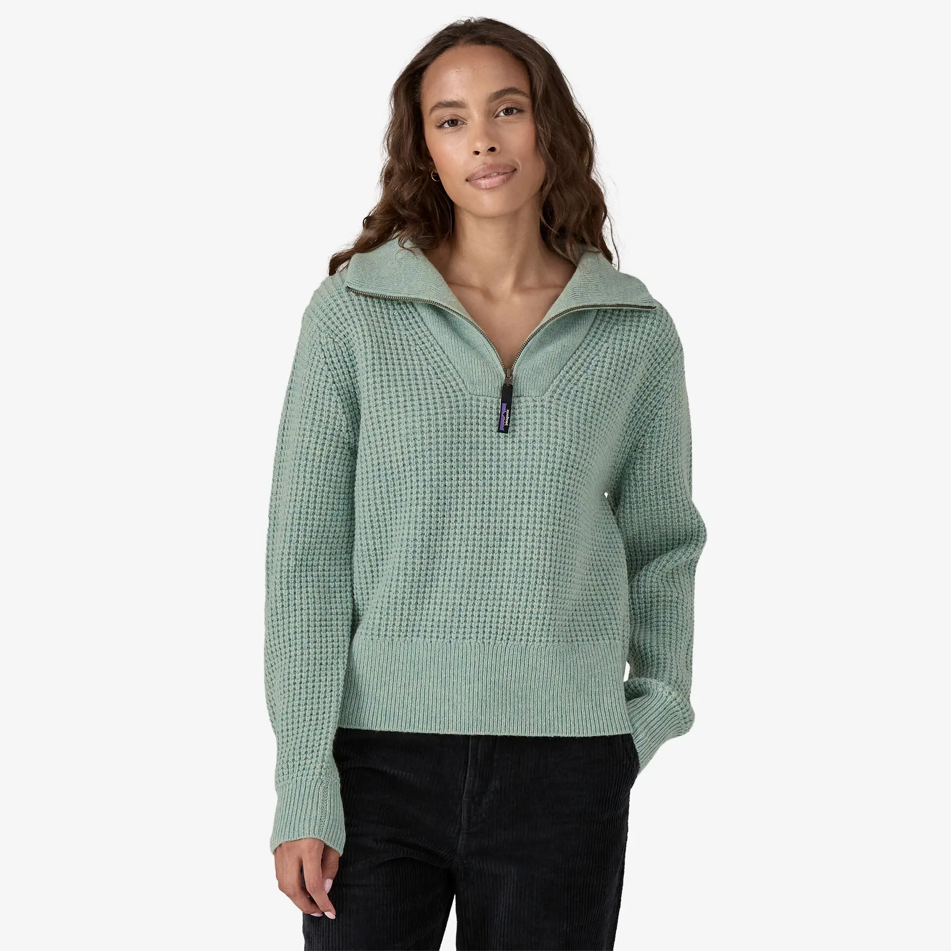 Patagonia Women s Recycled Wool Blend 1 4 Zip Sweater