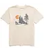 Life Is Good Men's Fineline Deer Short Sleeve Tee