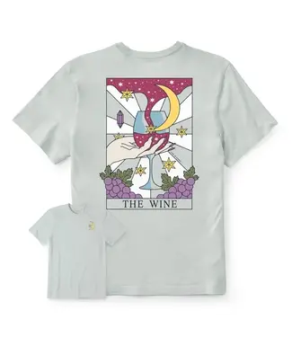 LIFE IS GOOD Life Is Good Women's Groovy The Wine Tarot Short Sleeve Tee