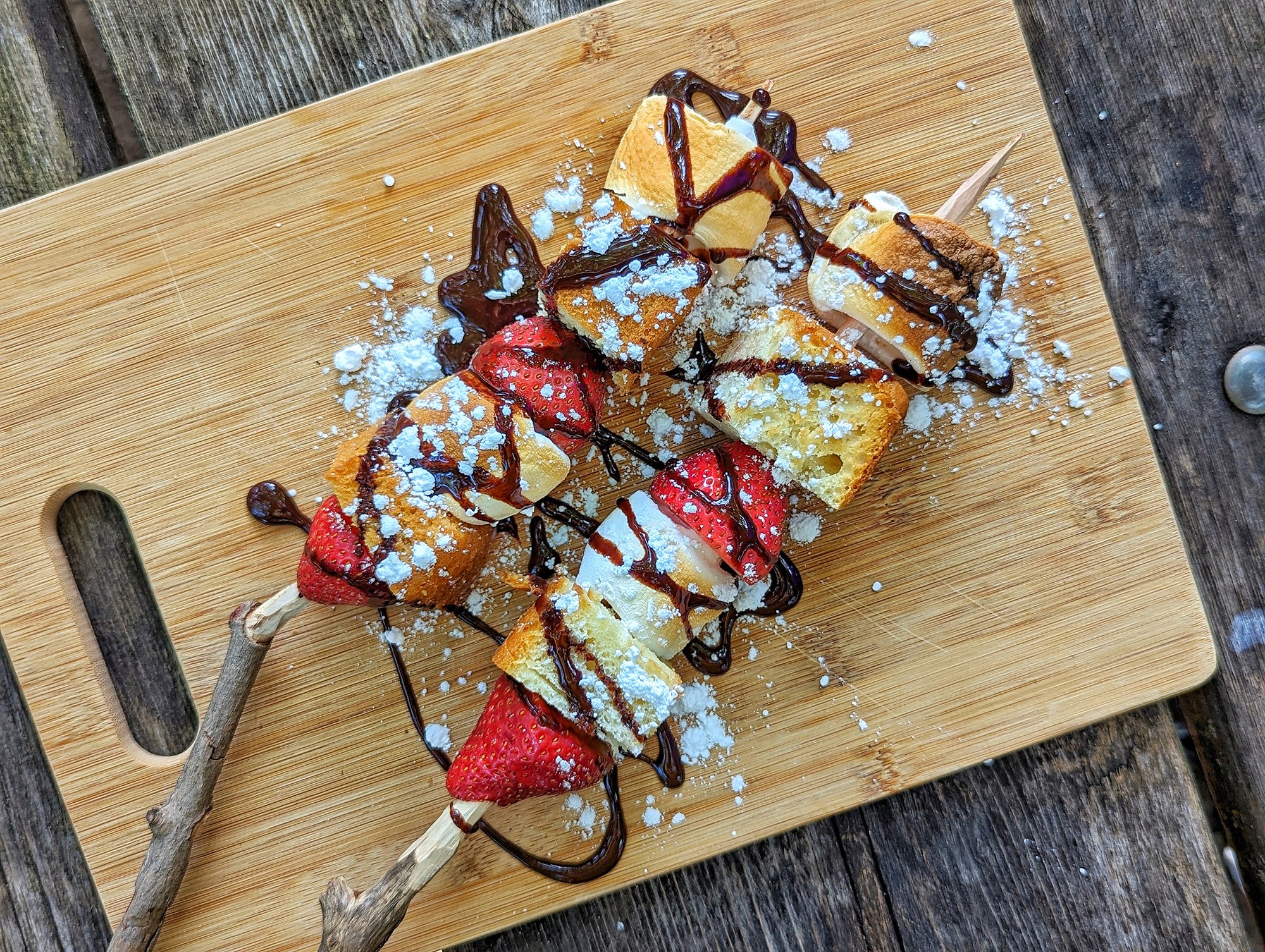 Strawberry Shortcake Skewers